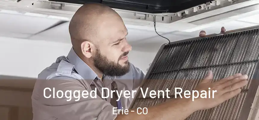 Clogged Dryer Vent Repair Erie - CO
