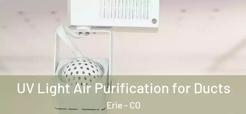 UV Light Air Purification for Ducts Erie - CO