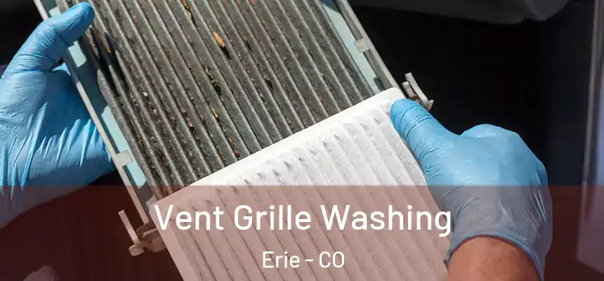 Vent Grille Washing Erie - CO